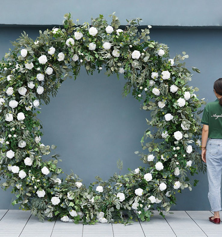 RENT ONLY- Event Decoration Flower or Hedge Wall Collection- Book Now to Reserve