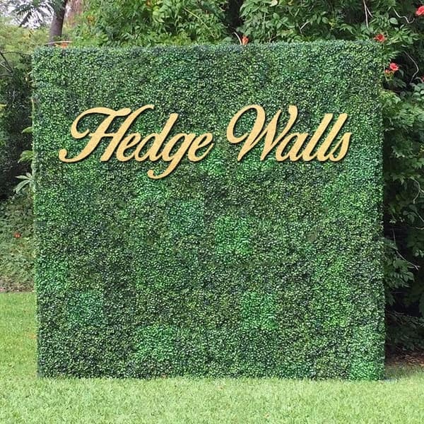 BUY NOW to SHIP FREE - Event Decoration Flower or Hedge Wall Collections - RETURNABLE