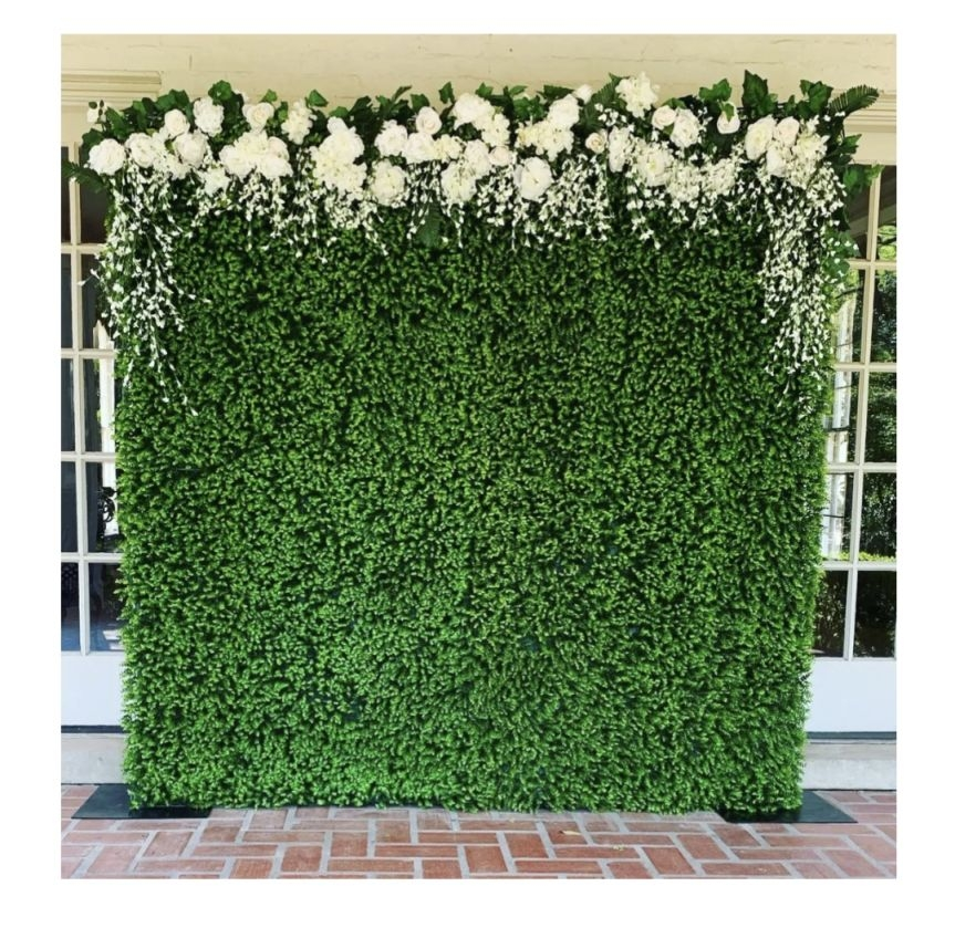 BUY NOW to SHIP FREE - Event Decoration Flower or Hedge Wall Collections - RETURNABLE